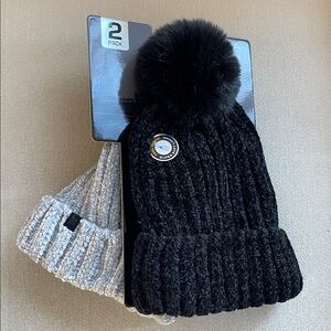 SOFT SQUISHY LONDON FOG TOQUES 2pak